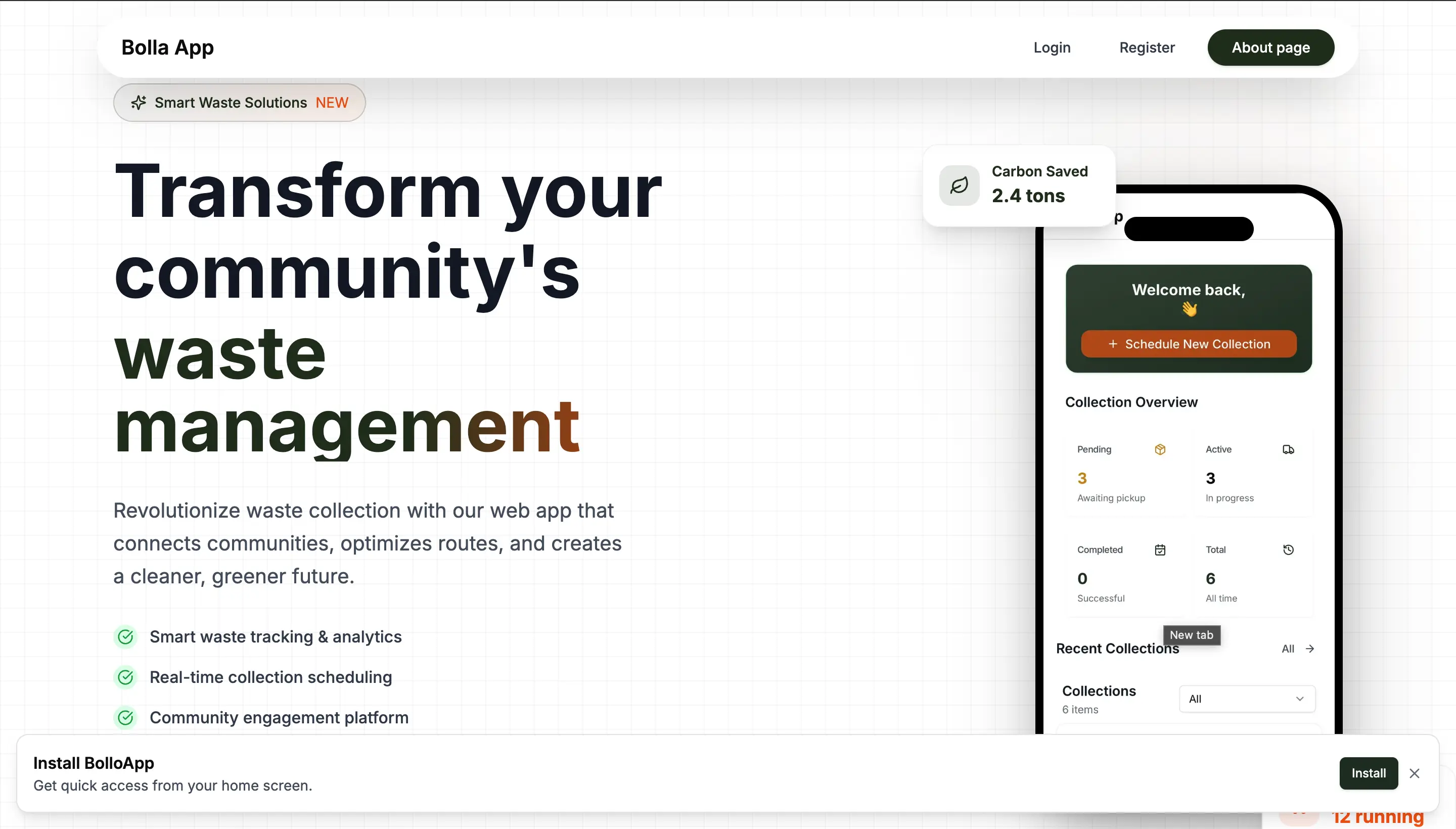 Illustration for Garbage Collection System