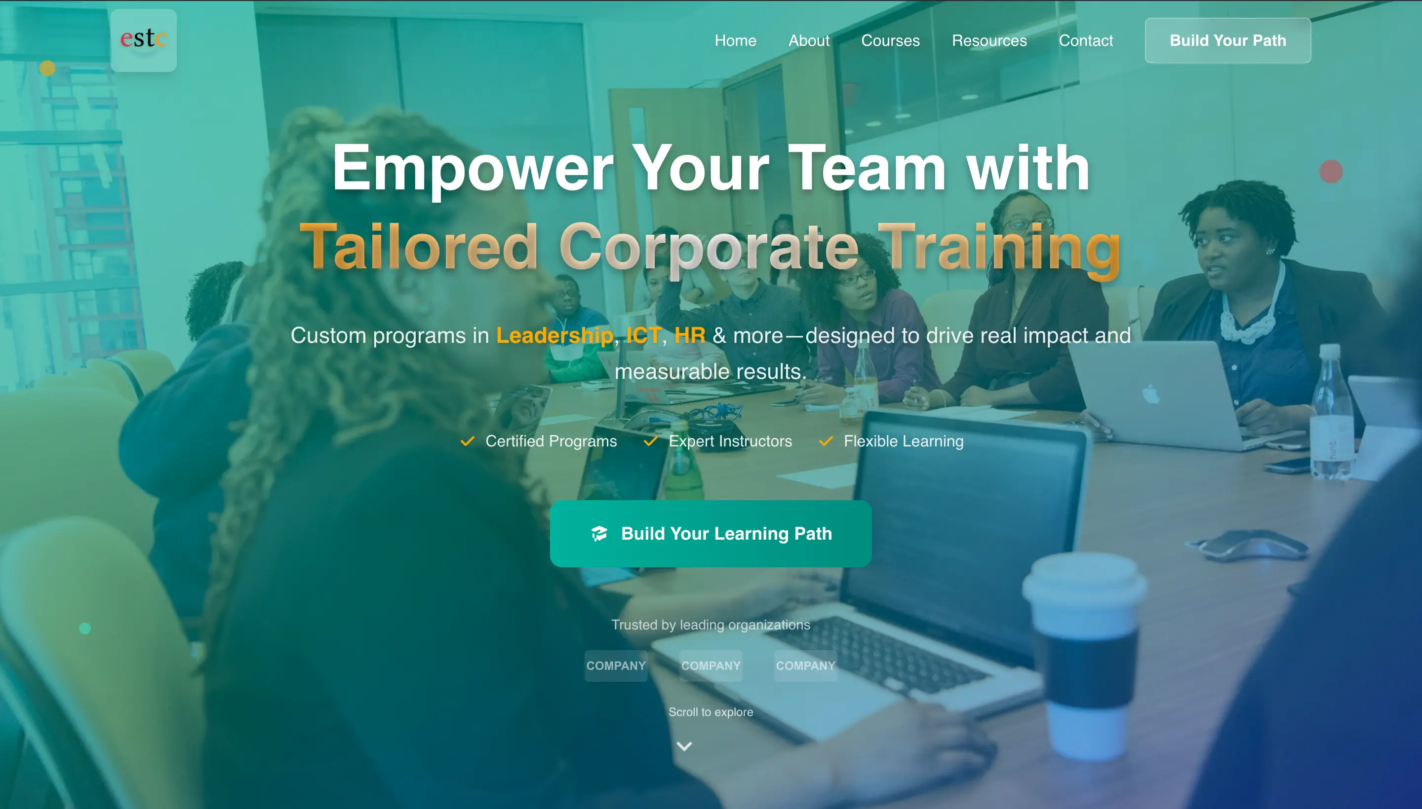 Illustration for ESTC Website